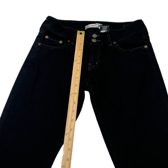 Red Engine Blue Cropped Jeans - Picture 9 of 12